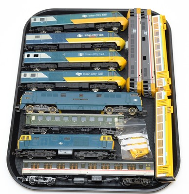 Lot 771 - Unboxed Inter-City trains and carriages.