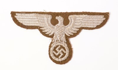 Lot 1180 - WWII German Eastern People's sleeve eagle