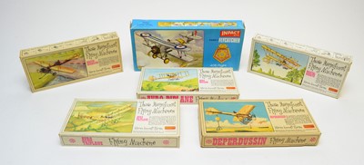 Lot 814 - Six Impact Kits model construction kits.