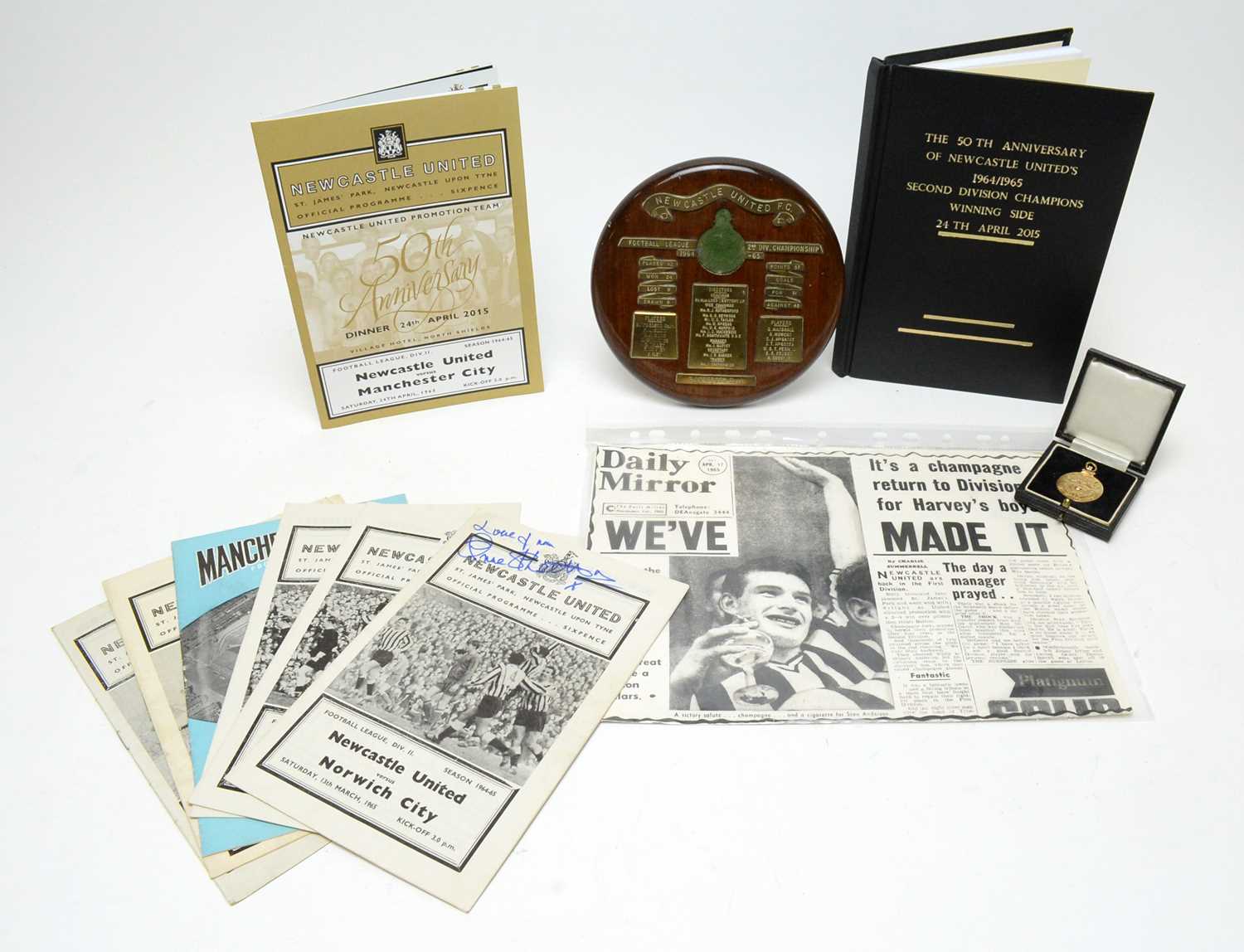 Lot 1263 - The Football League Champions Division Two winners medal, awarded to Stanley (Stan) Anderson