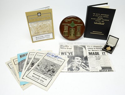 Lot 1263 - The Football League Champions Division Two winners medal, awarded to Stanley (Stan) Anderson
