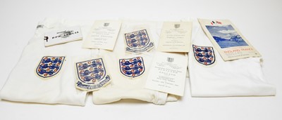 Lot 1268 - England Under-23 football items