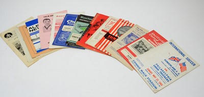 Lot 1269 - FA Cup football programs from the 1950s and 60s