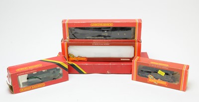 Lot 861 - Five boxed Hornby 00-gauge locomotives.