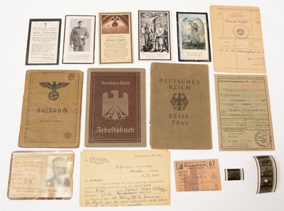 Lot 1035 - Collection of WWII German documentation