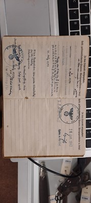 Lot 1035 - Collection of WWII German documentation