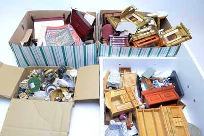 Lot 967 - A large quantity of doll's house furniture.
