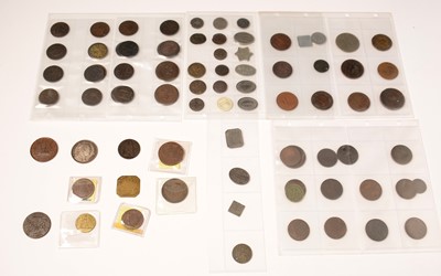 Lot 202 - A selection of 19th Century tokens