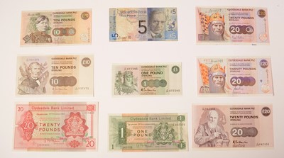Lot 219 - The Clydesdale Bank Limited bank notes