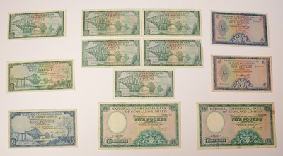 Lot 231 - National Commercial Bank of Scotland Limited bank notes
