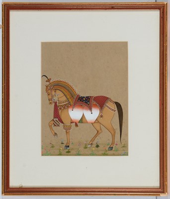 Lot 742 - Irshad ul Huq - watercolour.