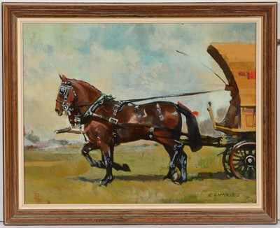 Lot 799 - Edward Charles - oil.