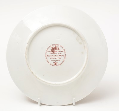 Lot 335 - Flight, Barr and Barr Worcester Dessert service
