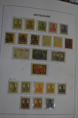 Lot 83 - A Davo album of German stamps