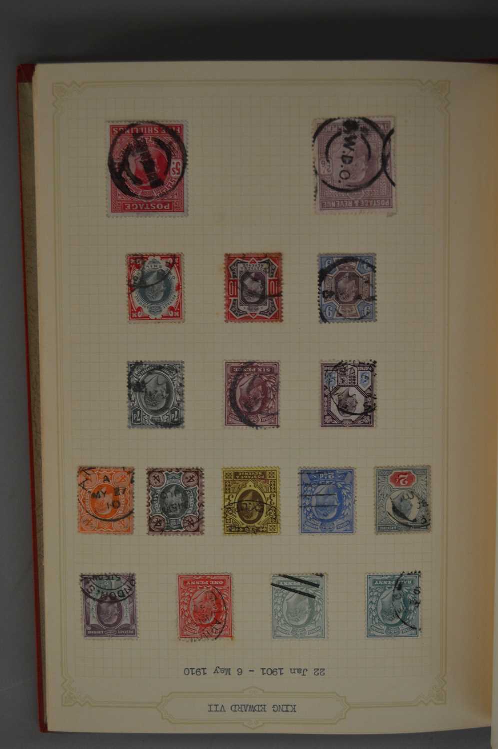 Lot 1 - An album of GB stamps