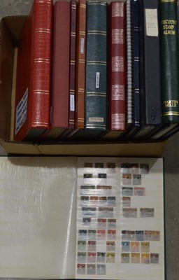 Lot 9 - World stamp stock albums
