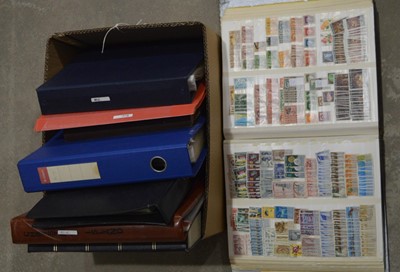 Lot 15 - A box containing mixed world stamp collection