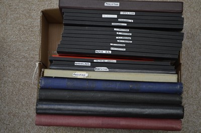 Lot 30 - Stock books containing stamps