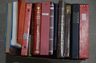 Lot 47 - British and Commonwealth stamps in stock books