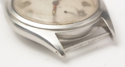 Lot 16 - Rare Rolex Oyster Perpetual Ovettone 'bubble back' wristwatch