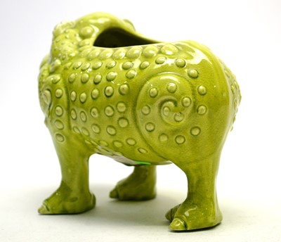 Lot 342 - A Burmantofts Three legged toad