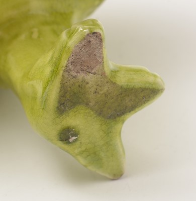 Lot 342 - A Burmantofts Three legged toad
