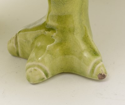 Lot 342 - A Burmantofts Three legged toad
