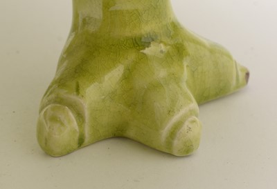 Lot 342 - A Burmantofts Three legged toad