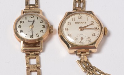 Lot 248 - A selection of vintage costume jewellery and watches.
