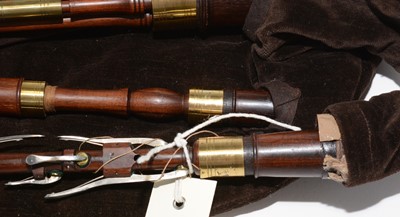 Lot 265 - Set of Northumbrian Small pipes