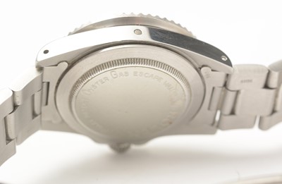 Lot 17 - A Rolex stainless steel Oyster Perpetual Sea-Dweller 'Great White' bracelet watch