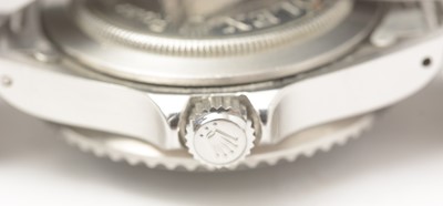 Lot 17 - A Rolex stainless steel Oyster Perpetual Sea-Dweller 'Great White' bracelet watch