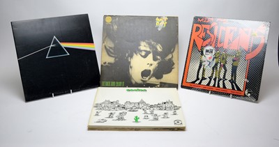 Lot 431 - 8 mixed rock LPs