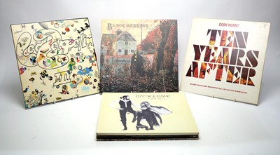 Lot 437 - 10 rock LPs