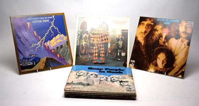 Lot 438 - 12 rock LPs
