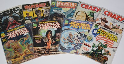 Lot 26 - Horror and Sci-Fi Magazines.