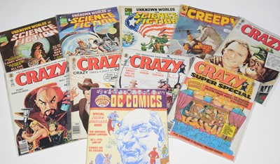 Lot 29 - Horror and Sci-Fi Magazines.