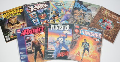 Lot 724 - Marvel Magazines.