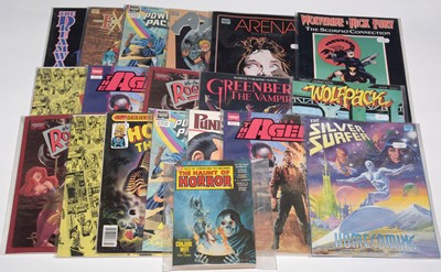 Lot 28 - Marvel Graphic Novels.