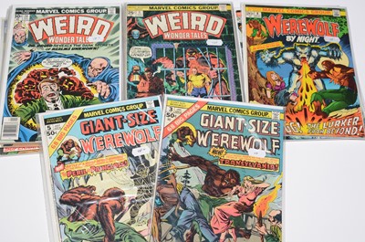 Lot 763 - Marvel Horror Comics.