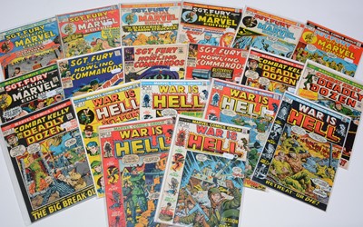 Lot 777 - Marvel War Comics.