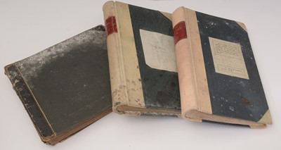 Lot 485 - Journals of the Frank Fasson GC, Enigma codebook rescuer.