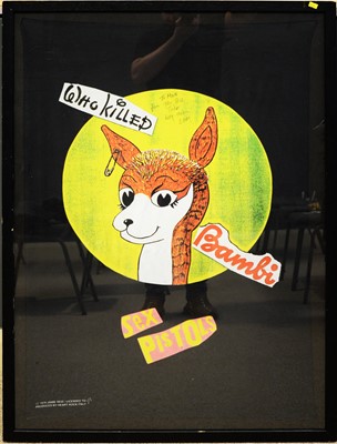 Lot 407 - Framed Sex Pistols flag