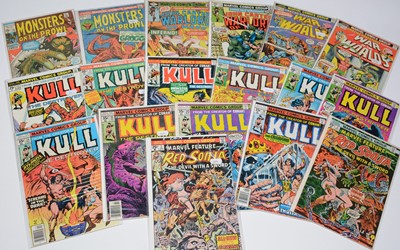 Lot 793 - Marvel Sword and Sorcery Comics.