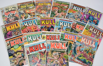 Lot 794 - Marvel Sword and Sorcery Comics.