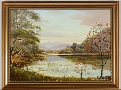 Lot 785 - Alan B Charlton - oil.