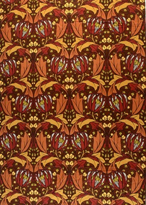 Lot 26 - A mid 20th C roll of Edinburgh Weavers fabric.