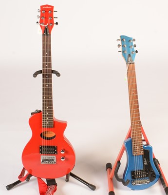 Lot 353 - Hitchins travel guitar, Hofner travel guitar
