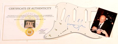 Lot 415 - James Taylor signed scratchplate