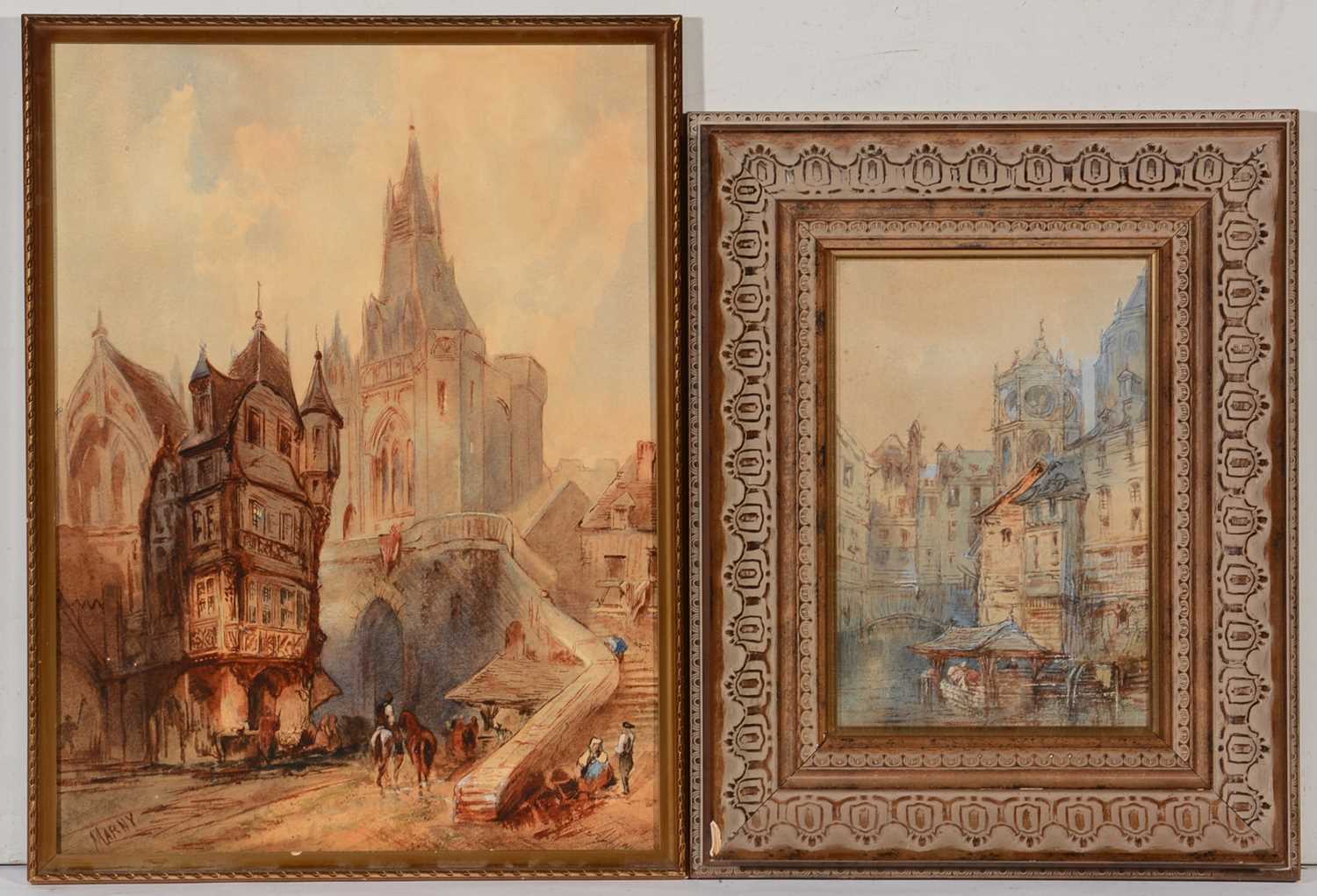 Lot 673 - Paul Marney - watercolours